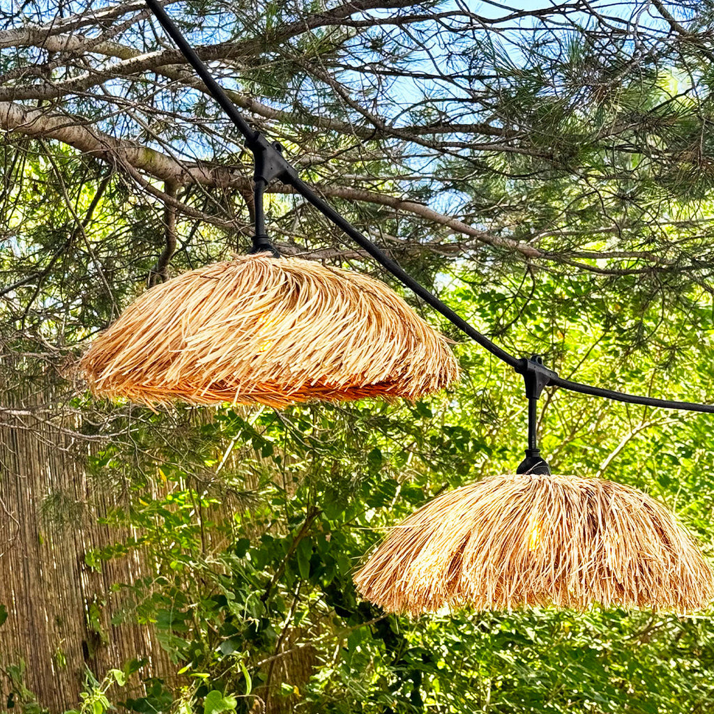 Havana - Guirlande Filaire E27 - Paille - Beige