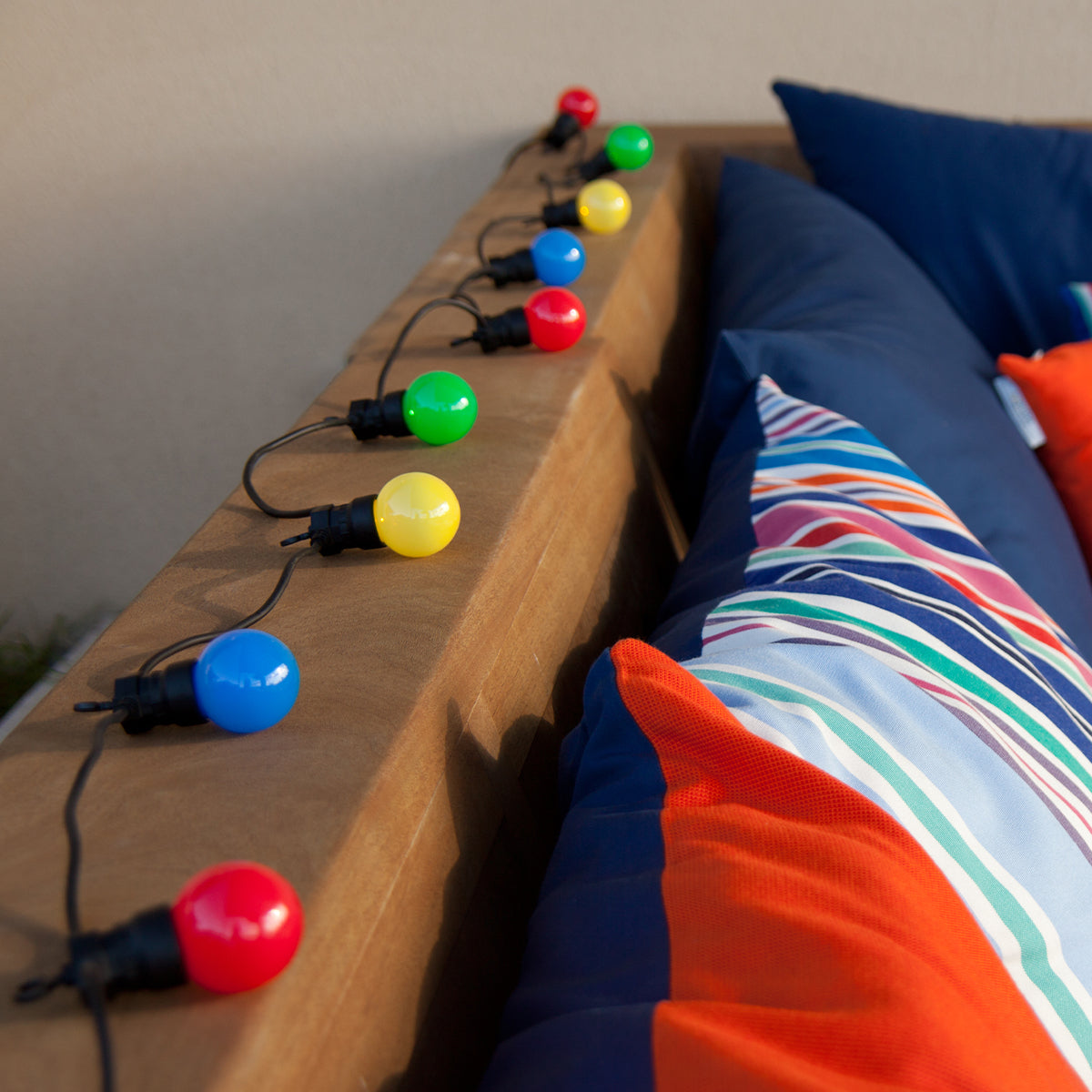 Party - Guirlande Solaire - Pvc - Multicolore