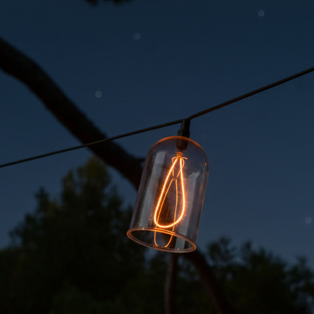 Glow - Guirlande Filaire Led - Plastique - Transparent