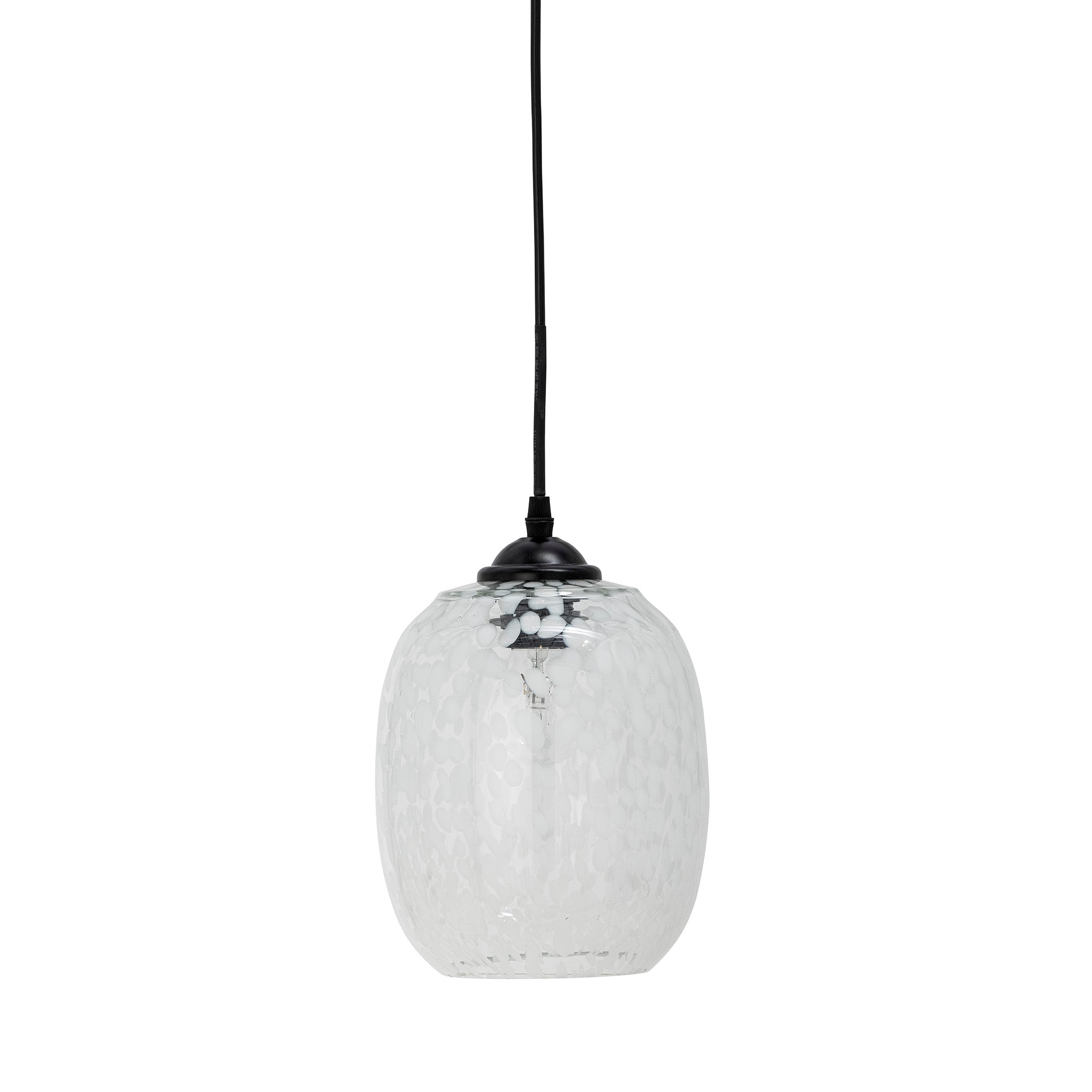 Gisele - Suspension - Blanc - Verre