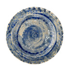 Rowan - Plat De Service - Bleu - Grès