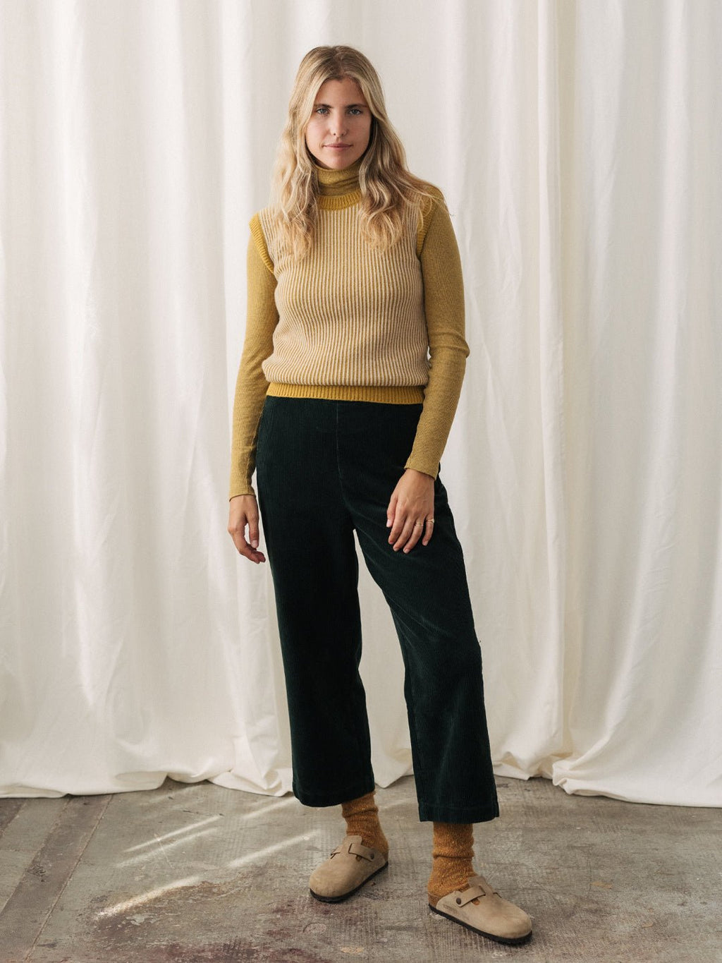 Maille Groto - Kaki Clair - Femme