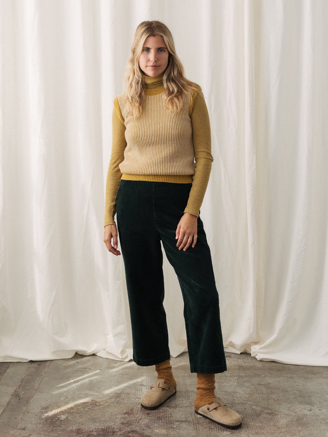 Maille Groto - Kaki Clair - Femme