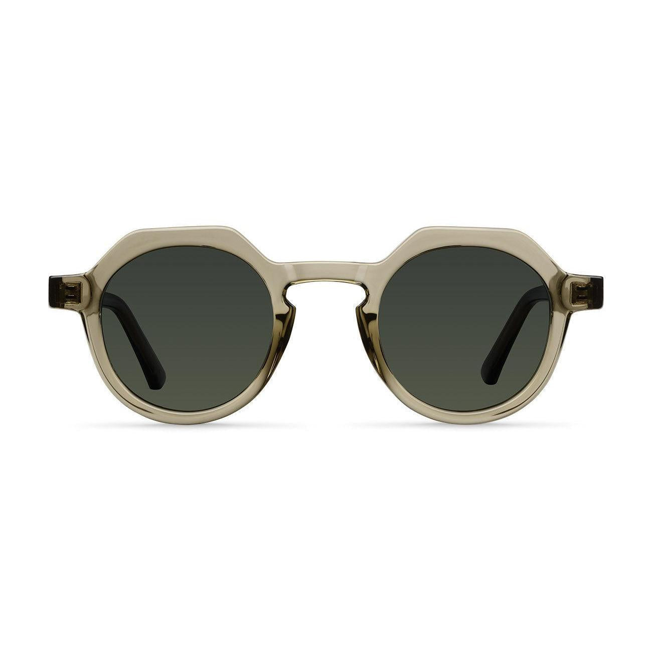 Lunettes De Soleil Hasan Greige - Olive