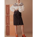 Blouse Barragan Jacquard Ignacio - Chemises Et Tops - Valentine Gauthier - The Bradery