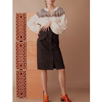 Blouse Barragan Jacquard Ignacio - Chemises Et Tops - Valentine Gauthier - The Bradery