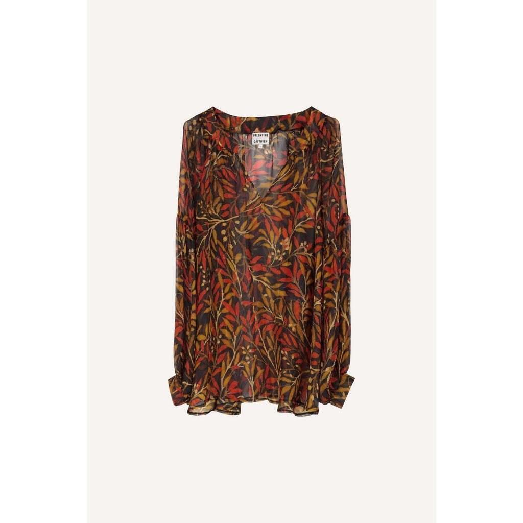 Blouse Barragan Pimento - Chemises Et Tops - Valentine Gauthier - The Bradery