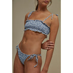 Haut De Bikini Bandeau Milos - Bleu - Robin Collection - The Bradery