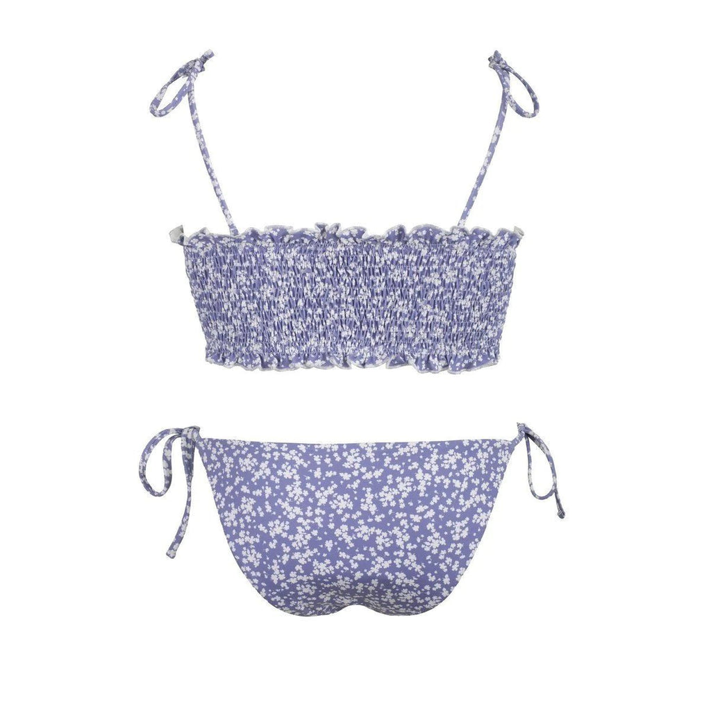 Haut De Bikini Bandeau Milos - Bleu - Robin Collection - The Bradery