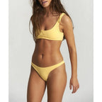 Haut De Bikini Runner - Jaune - Robin Collection - The Bradery