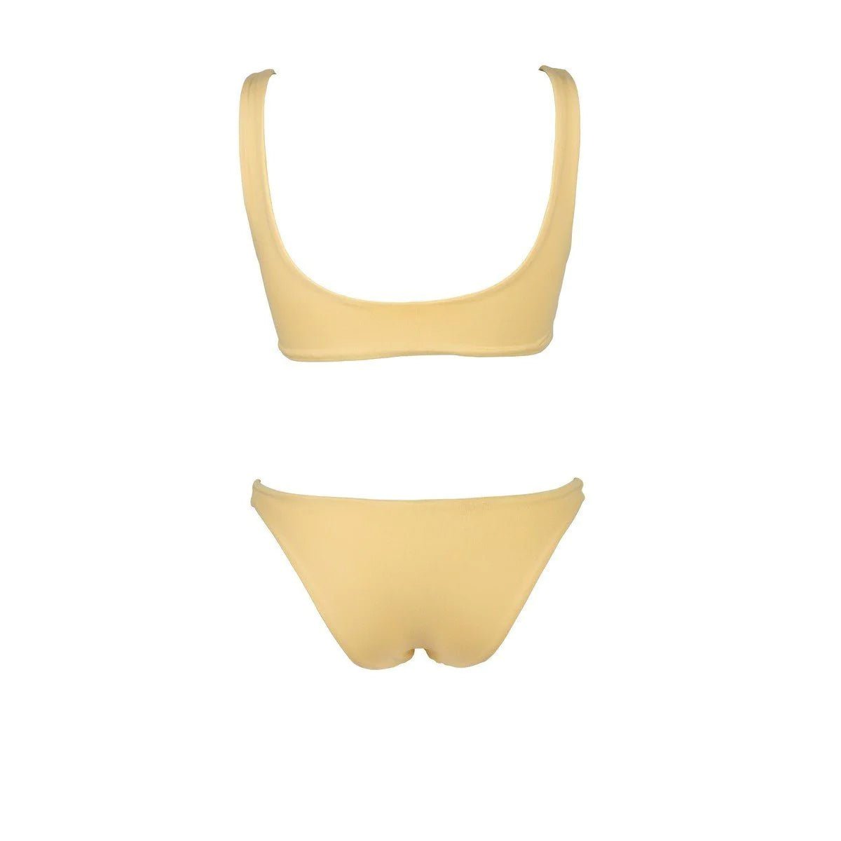 Haut De Bikini Runner - Jaune - Robin Collection - The Bradery