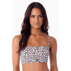 Haut De Maillot Bandeau Malawi Long - White Maillots Deux Pièces Rhythm