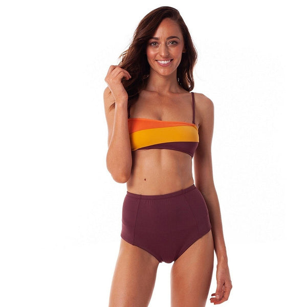Haut De Maillot Bandeau North Shore - Brandy Maillots Deux Pièces Rhythm
