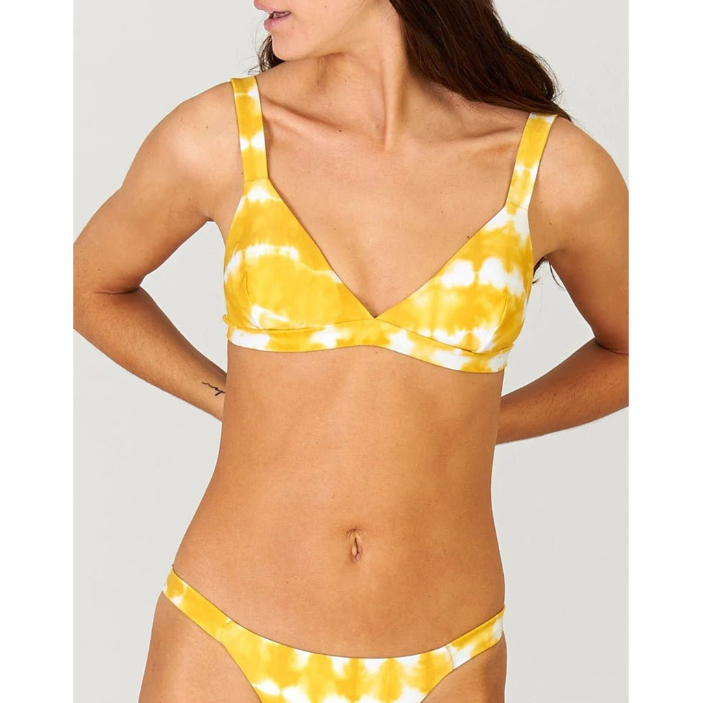 Haut De Maillot Touch Tie Dye - Ocre - Robin Collection - The Bradery