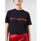 T-shirt Harris Black Valentine - Chemises Et Tops - Valentine Gauthier - The Bradery