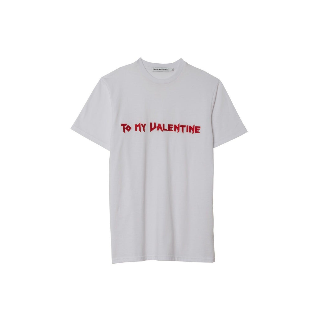 T-shirt Harris White Valentine - Chemises Et Tops - Valentine Gauthier - The Bradery