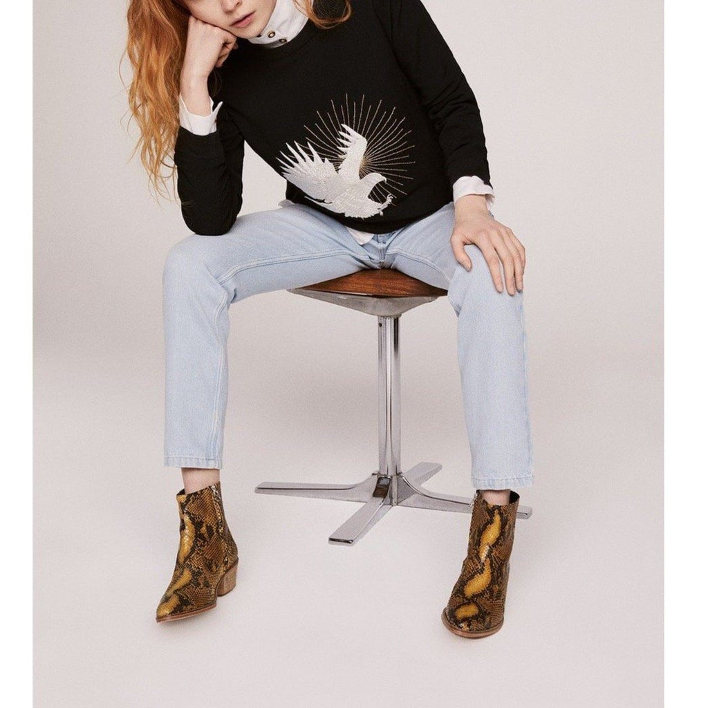 Sweatshirt Kendrick Dark Blue Eagle - Chemises Et Tops - Valentine Gauthier - The Bradery