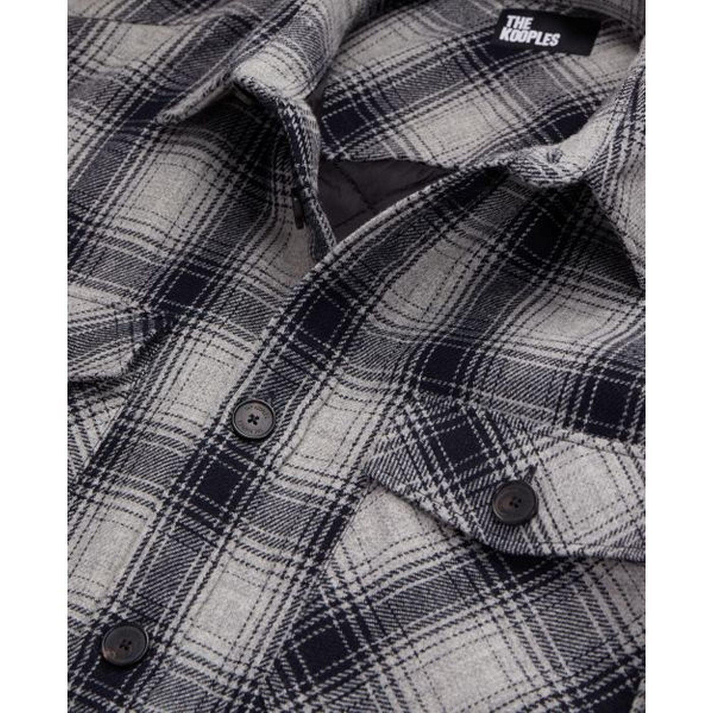 The Kooples - Surchemise Matelassee Avec Padding - Homme