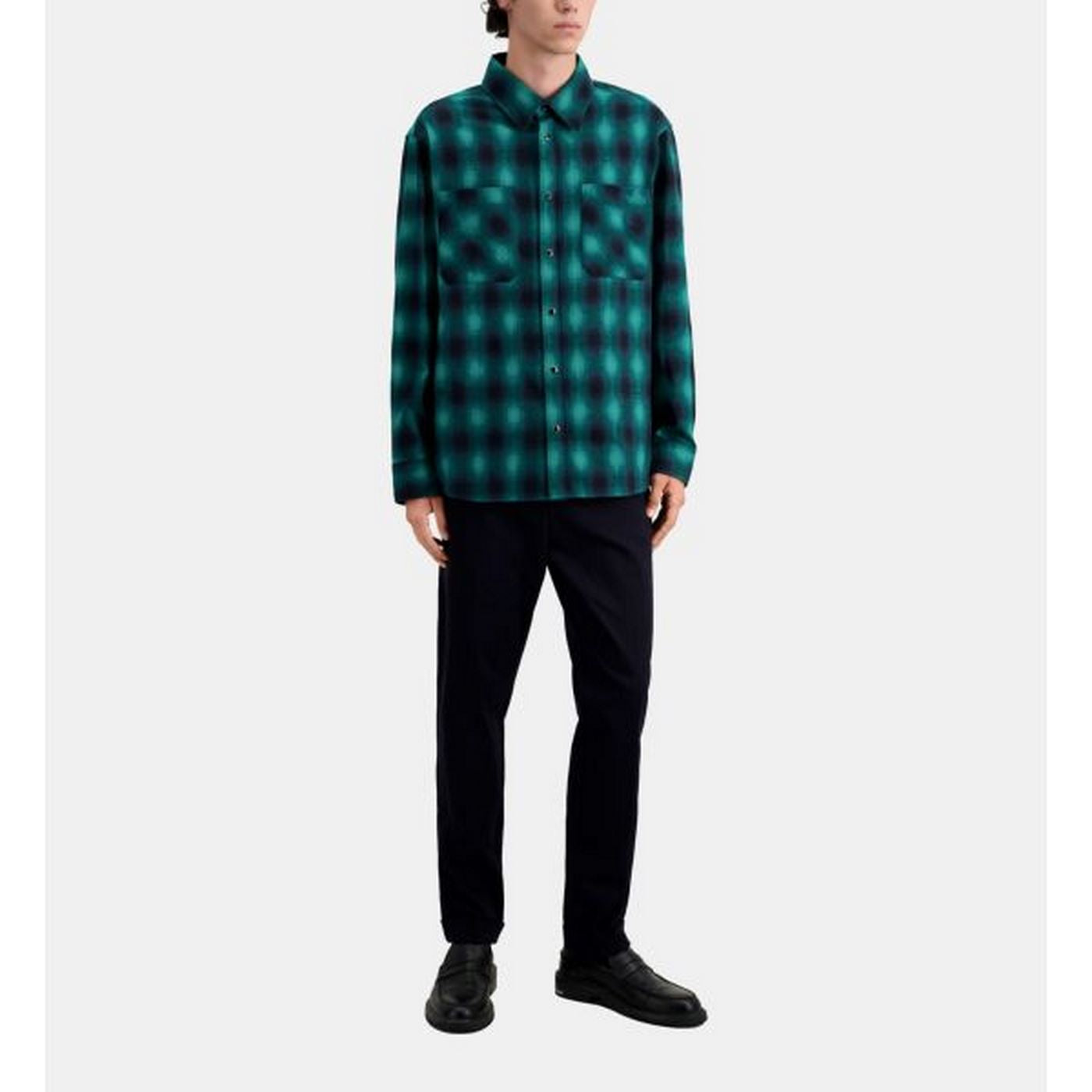The Kooples - Chemise Manches Longues A Carreaux - Homme