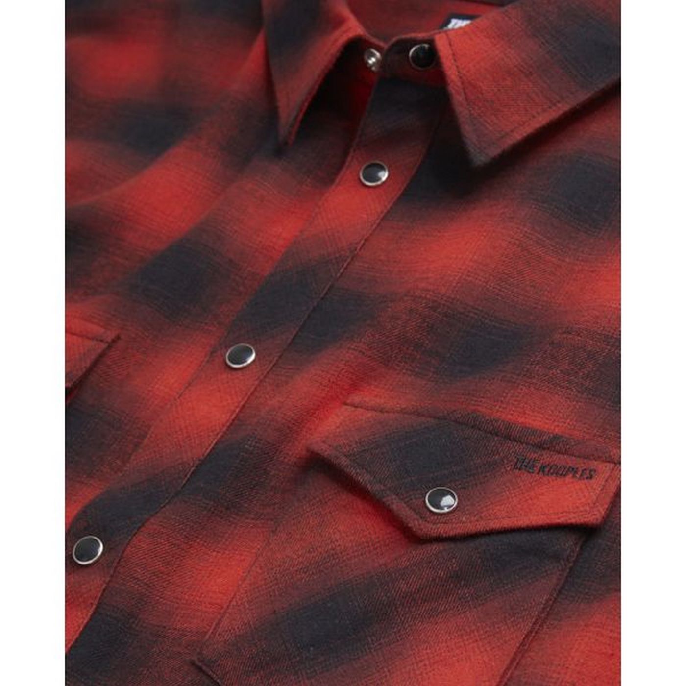 The Kooples - Chemises Manches Longues A Carreaux Poches Plaquees - Homme