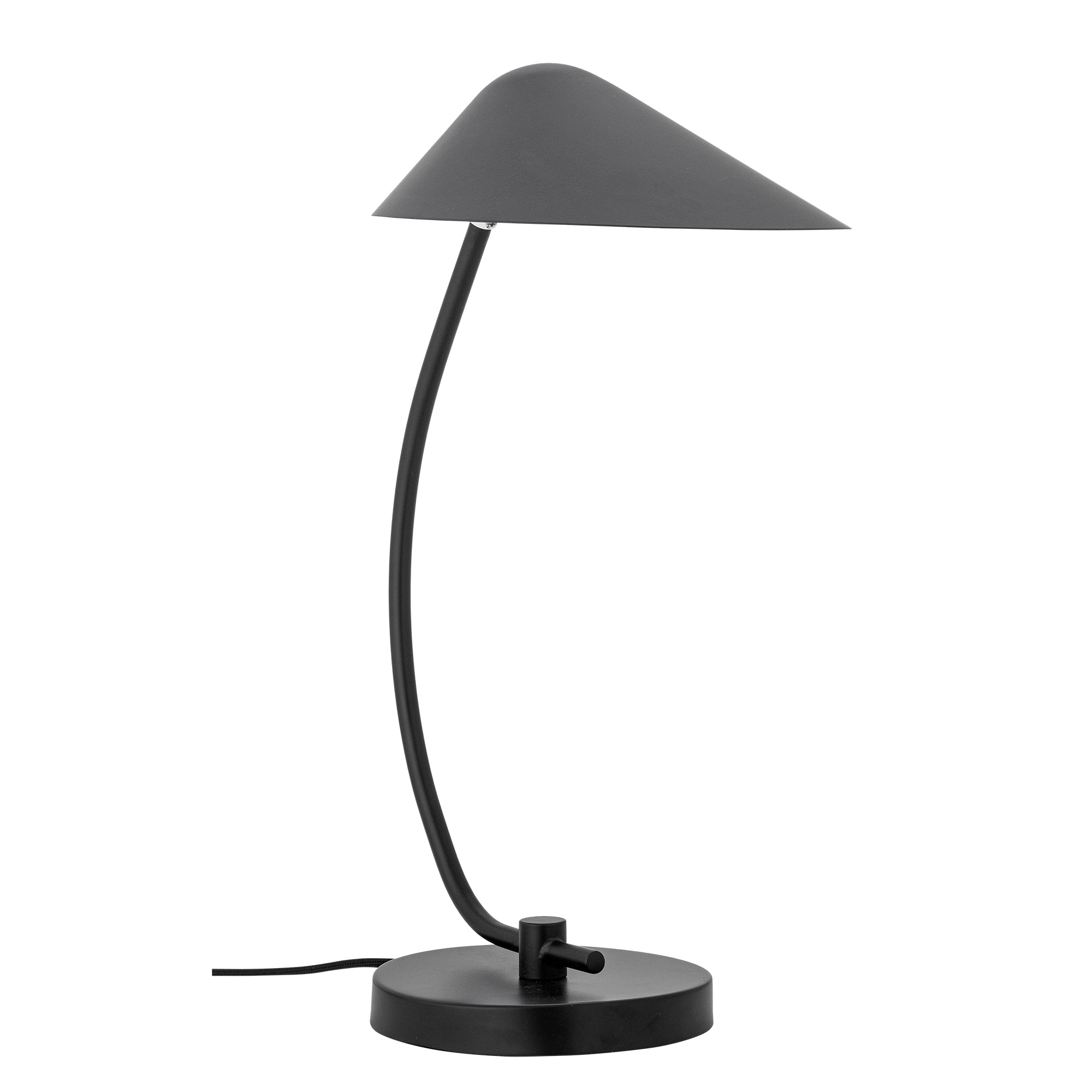 Nisella - Lampe À Poser - Noir - Métal