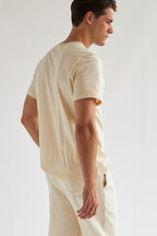 T-Shirt Hendrick - Blanc Antique - Homme