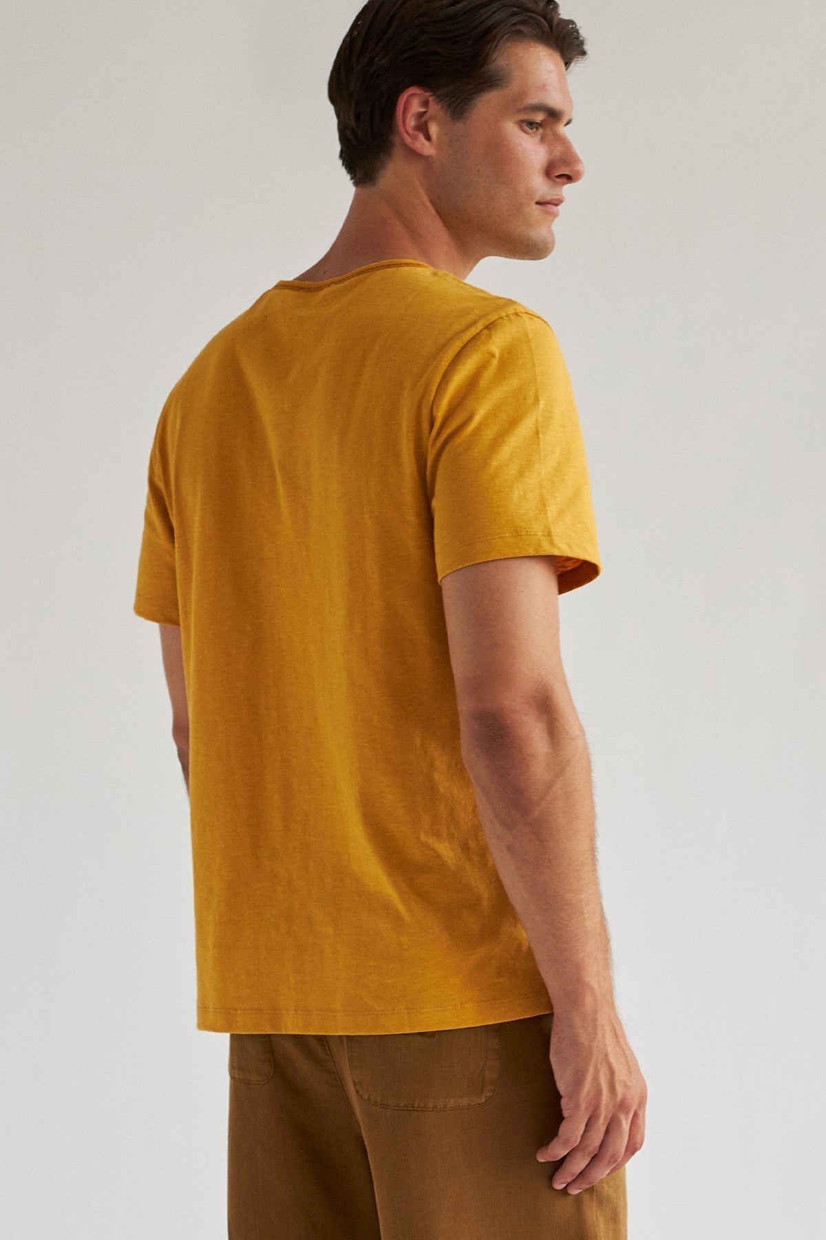 T-Shirt Hendrick - Moutarde Miel - Homme