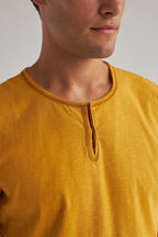 T-Shirt Hendrick - Moutarde Miel - Homme