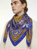 Foulard Hermès "Carpe Diem" Joachim Metz 1994