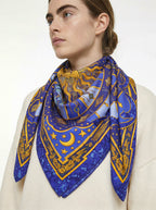 Foulard Hermès "Carpe Diem" Joachim Metz 1994