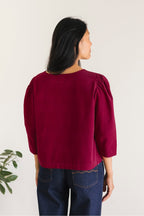 Chemise Hildasay - Rouge Bourgeon - Femme