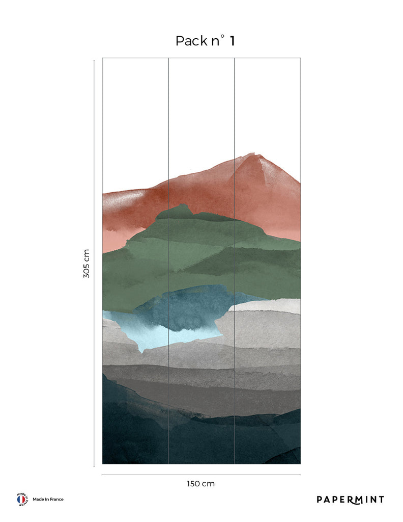 Fresque Hills - Earth Tones