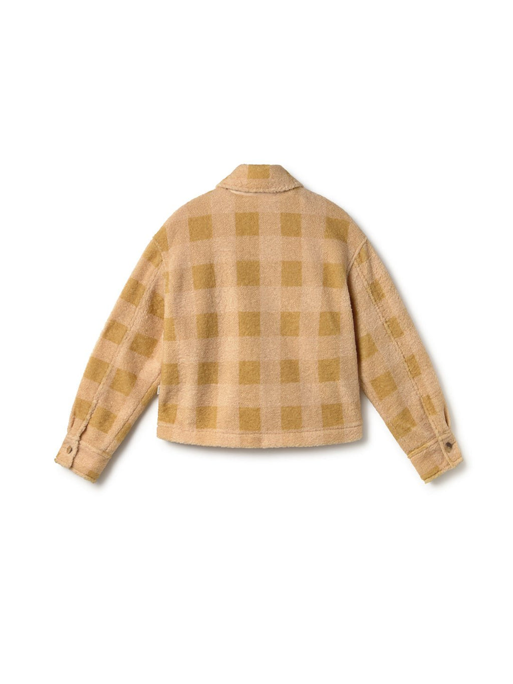 Veste Hoben - Carreaux Moutarde - Femme