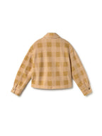 Veste Hoben - Carreaux Moutarde - Femme