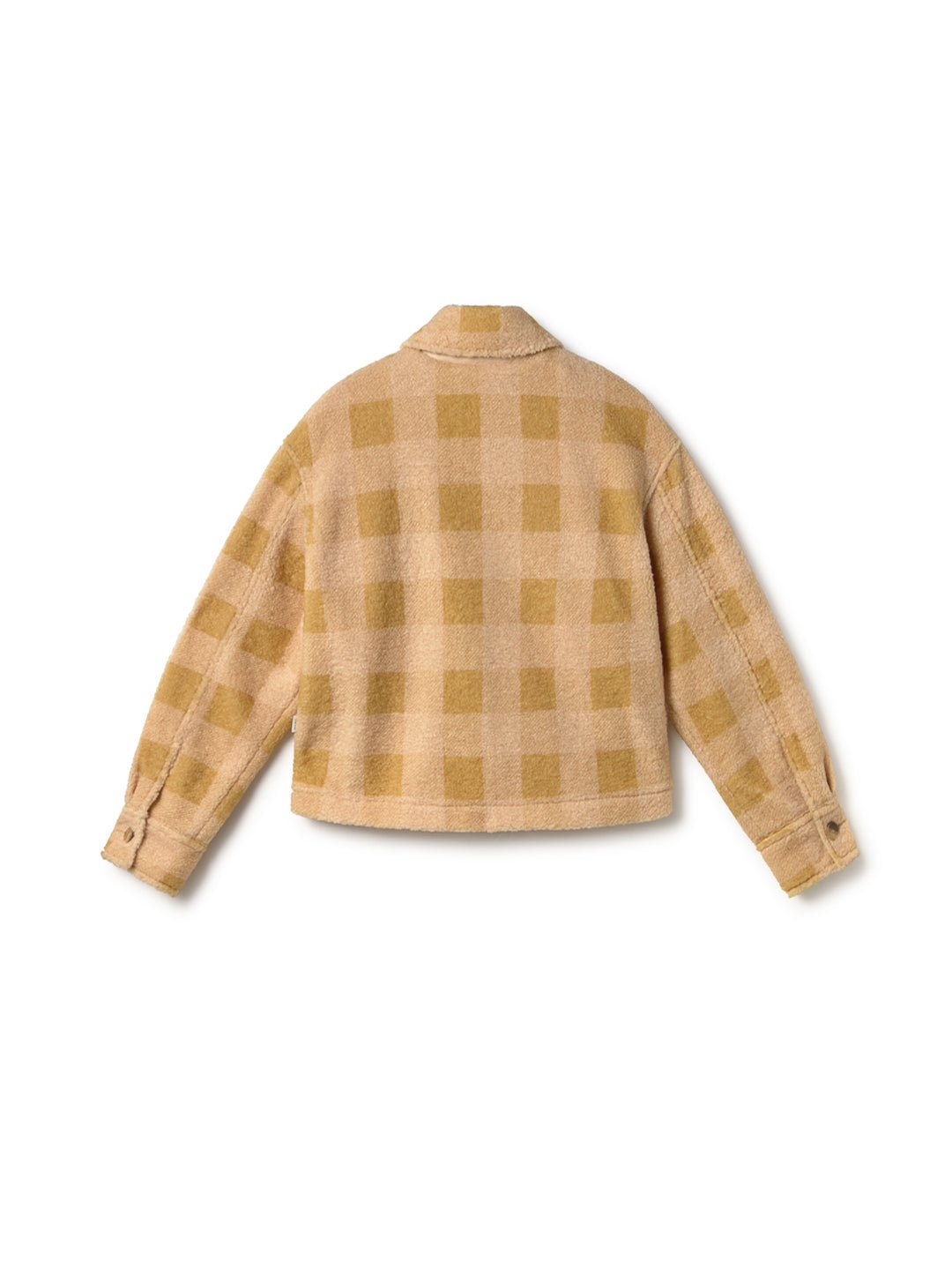 Veste Hoben - Carreaux Moutarde - Femme