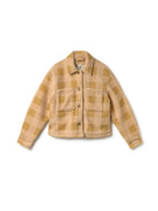 Veste Hoben - Carreaux Moutarde - Femme