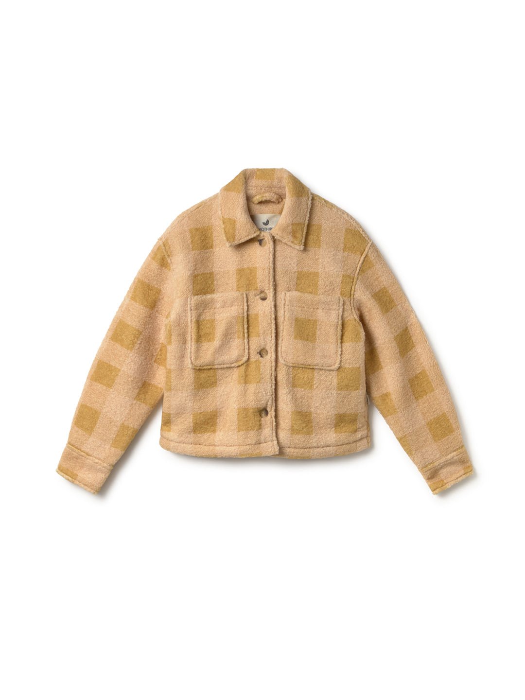 Veste Hoben - Carreaux Moutarde - Femme