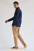 Chemise Horssten - Bleu Jean Foncé - Homme