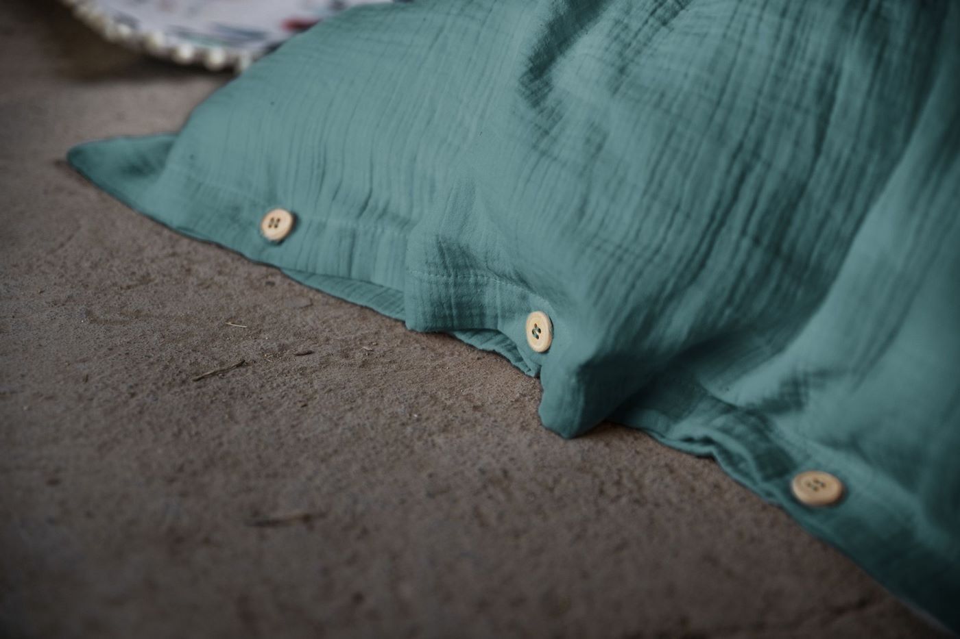 Housse De Couette 100% Gaze De Coton - Canard - Bleu Housse De Couette Baton Rouge