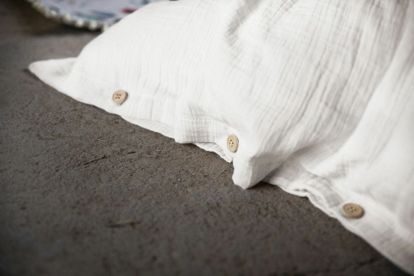 Housse De Couette 100% Gaze De Coton - Chantilly - Baton Rouge - The Bradery