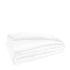 Housse De Couette Alexane - 100% Satin De Coton - Blanc