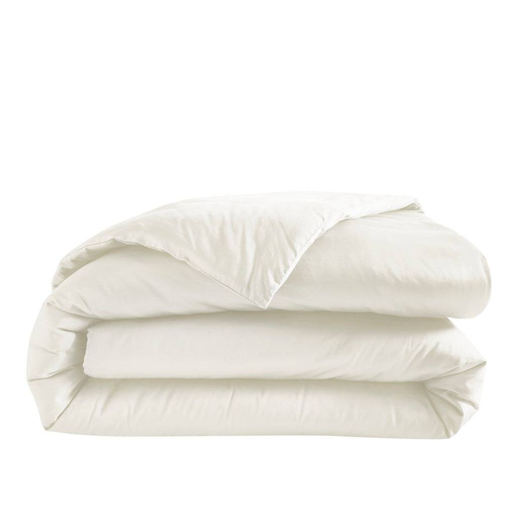 Housse De Couette Alexane - 100% Satin De Coton - Sable