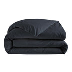 Housse De Couette Amance - Percale De Coton - Noir