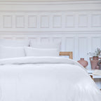 Housse De Couette Brunelle - 100% Lin Lavé - Blanc