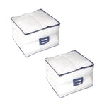 Housse De Protection Cousue - Lot De 2 - Transparent