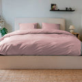 Housse De Couette Percale De Coton - Rose