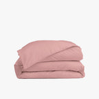 Housse De Couette Percale De Coton - Rose