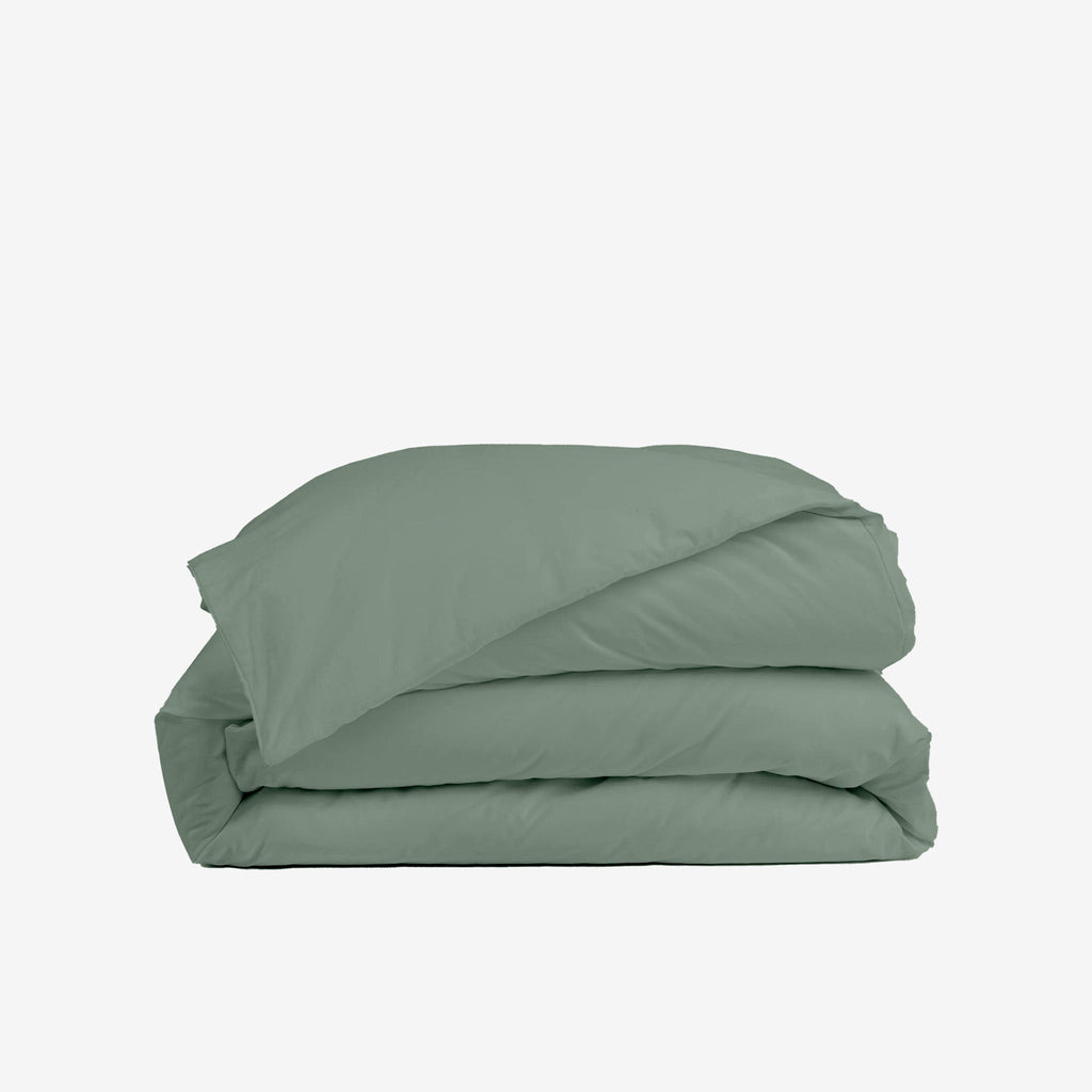 Housse De Couette Percale De Coton - Vert