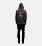The Kooples - Sweat Hoodie Avec Print Skull And Flag - Homme