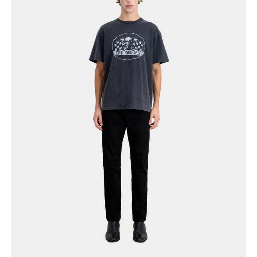 The Kooples - T-Shirt Manches Courtes Avec Print Vintage Sport - Homme
